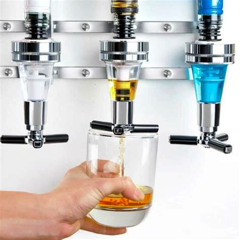 4 bottle liquor dispenser|liquor dispensers for single bottles.